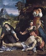 Dosso Dossi Lamentation over the Body of Christ oil